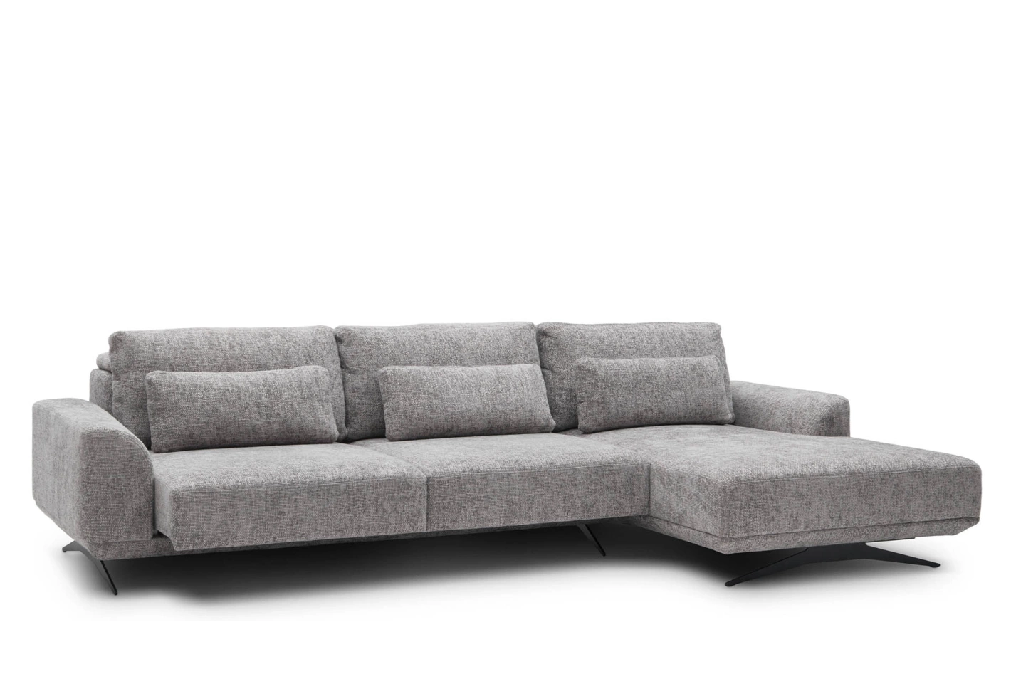 Narożnik Misty Super Soft z elektrycznym wysuwem – luksusowy komfort