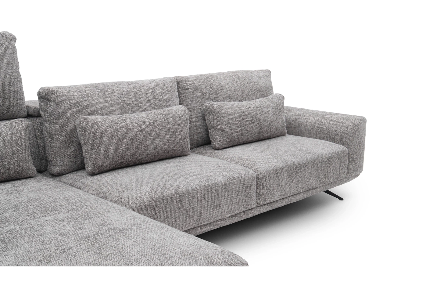 Narożnik Misty Super Soft z elektrycznym wysuwem – luksusowy komfort