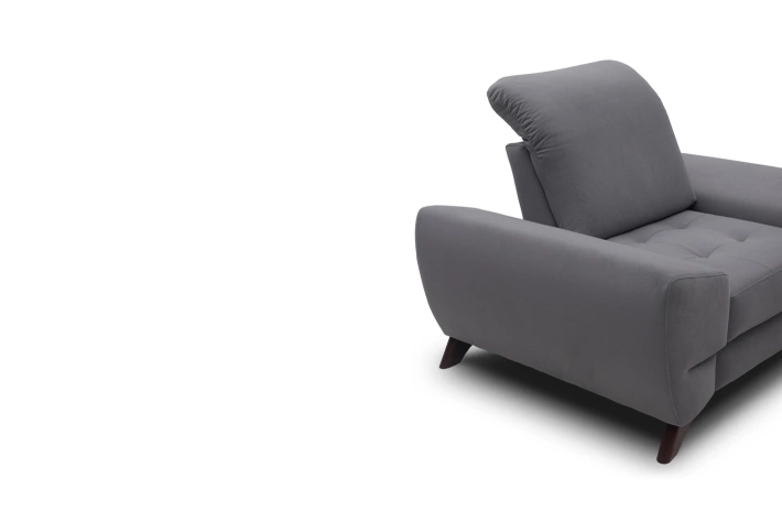 Fotel Barcelona z ruchomym zagłówkiem | Elegancki i funkcjonalny | Wajnert Meble