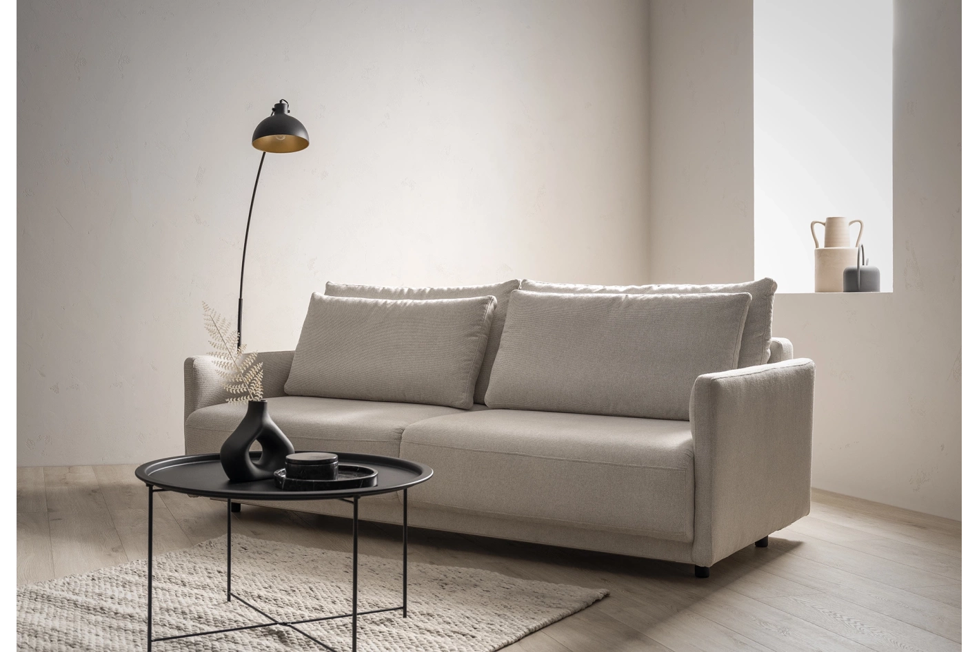 Sofa Ambra - Elegancja i Praktyczność 2w1 | Funkcja Spania | Wajnert Meble