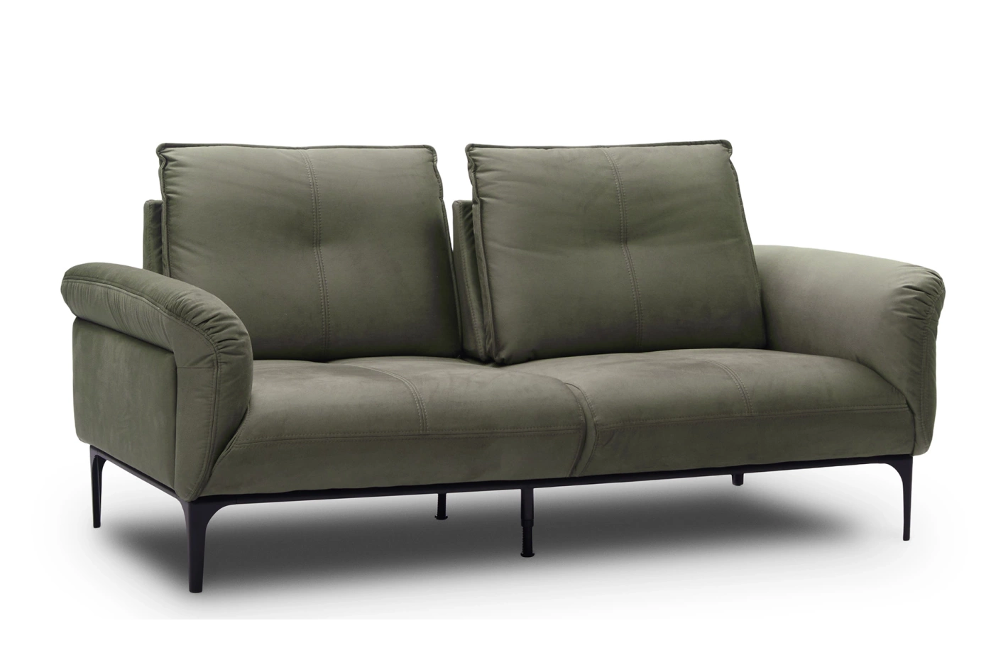 Sofa Reggio dwuosobowa na metalowej ramie | Design premium | Wajnert Meble