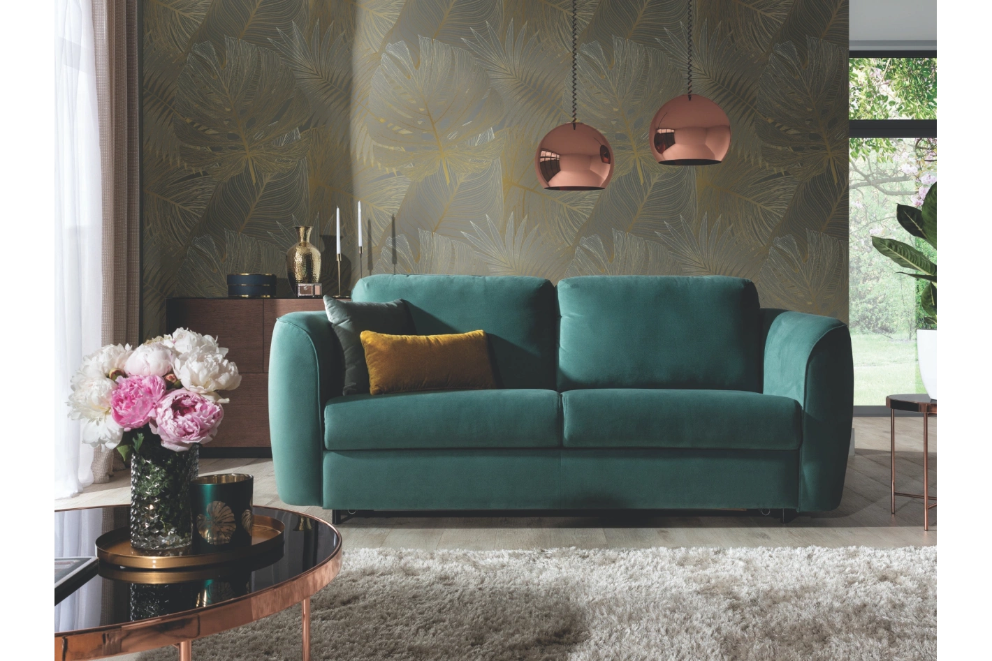 Sofa Cali 140 z funkcją spania premium | Wajnert Meble