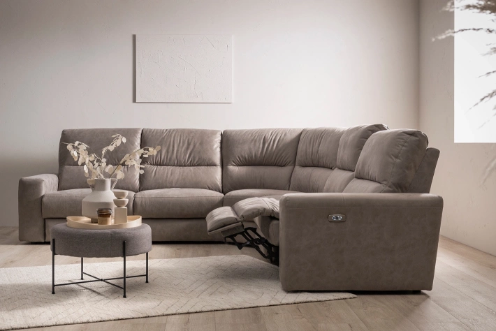 Narożnik Chicago z elektryczną funkcją relaks | Wajnert Meble Premium