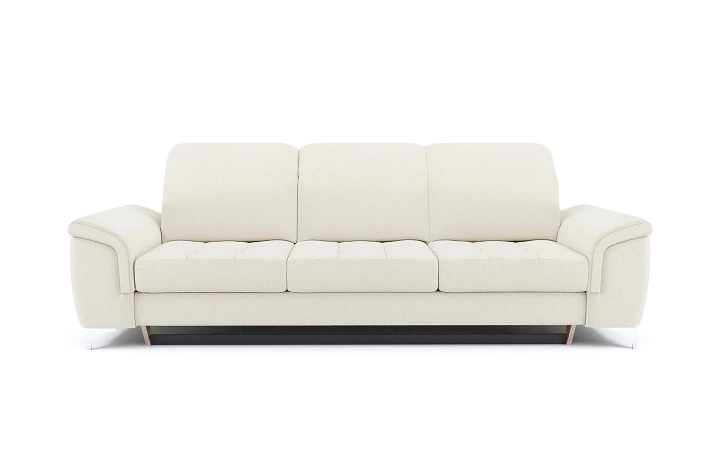Sofa z funkcją spania Barcelona | Trzyosobowa z regulowanymi zagłówkami | Wajnert Meble